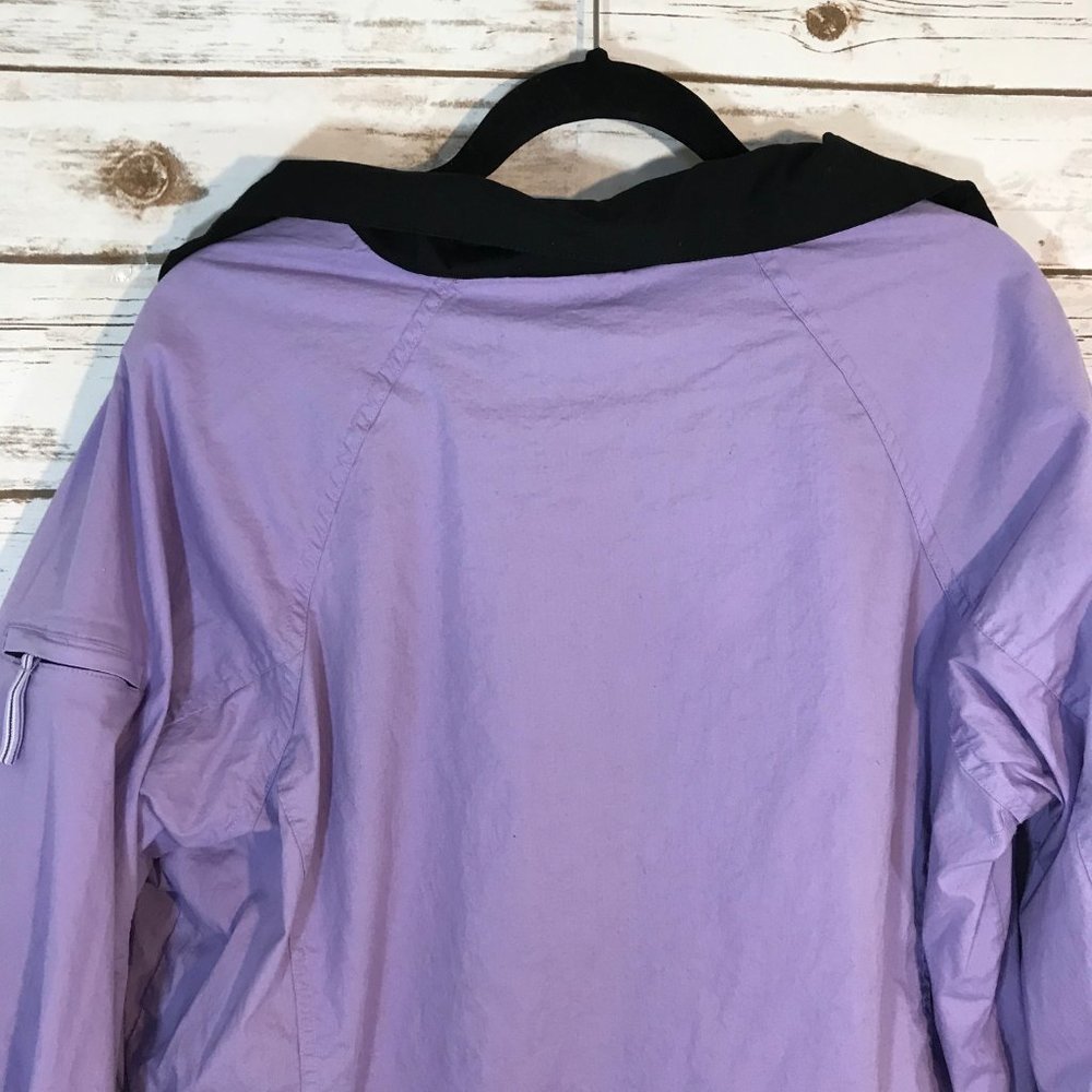 SJB Active Women's Jacket Windbreaker, Purple XL - Picture 5 of 5